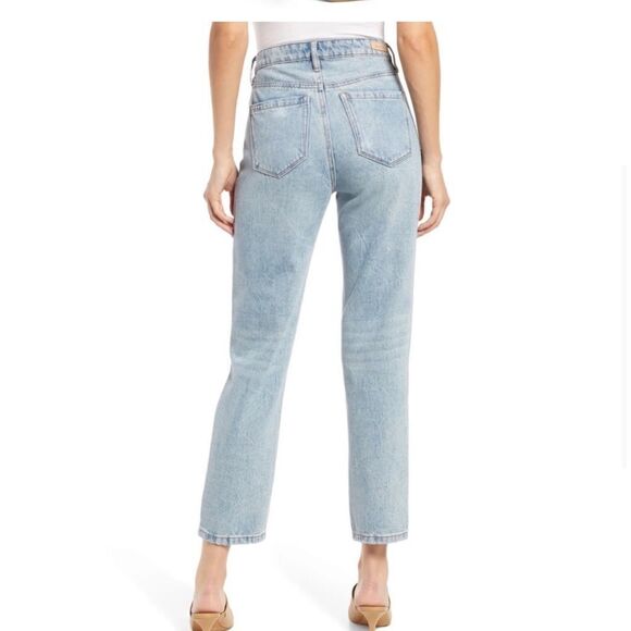 NEW BLANK NYC THE MADDISON HIGH RISE CROP JEANS DENIM - Picture 5 of 10